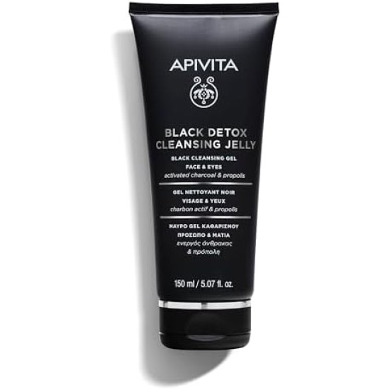 Apivita Black Detox Cleansing Gel 