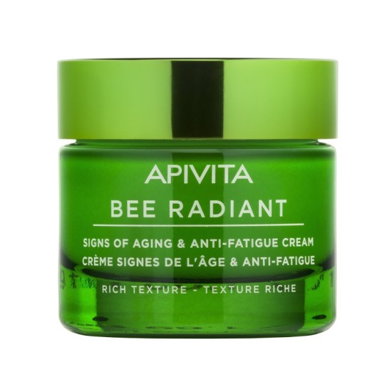 Apivita Bee Radiant Anti-Fatigue Cream - Rich Texture