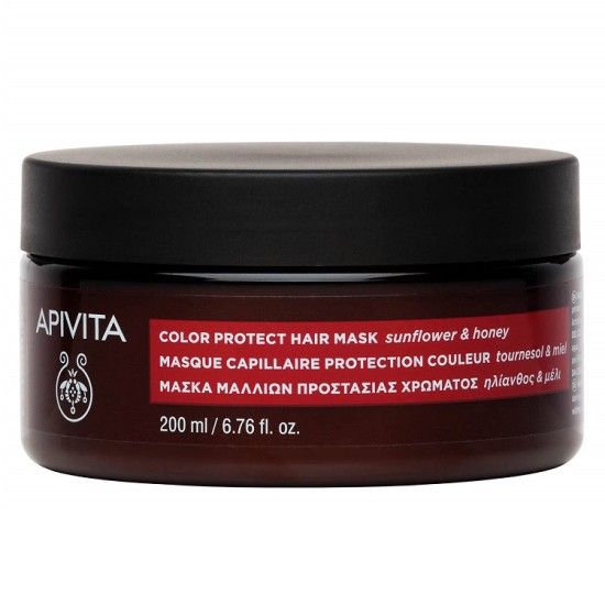 Apivita color protect hair mask 200ml