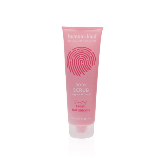 Human+kind Body Scrub - fresh botanicals 250ml 