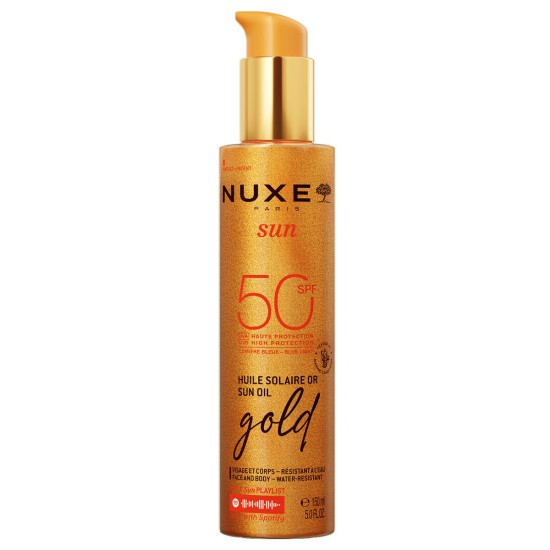 NUXE Sun Oil Gold High Protection SPF50 150ML NUXE Sun Oil Gold High Protection SPF50 150ML
