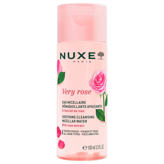 Nuxe Very rose soothing cleansing micellar water 100ml Nuxe Very rose soothing cleansing micellar water 100ml