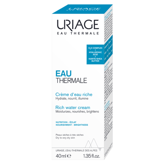 Uriage Eau Thermale Rich Water Cream 40ml Uriage Eau Thermale Rich Water Cream 40ml