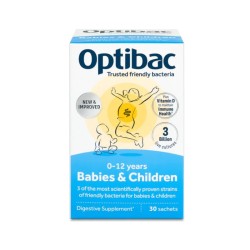 Optibac Probiotics Babies and Children 30 Sachets Optibac Probiotics Babies and Children 30 Sachets