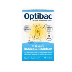 Optibac Probiotics Babies and Children 10 Sachets Optibac Probiotics Babies and Children 10 Sachets