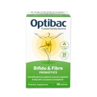 Optibac Probiotics Bifido and Fibre 30 Sachets