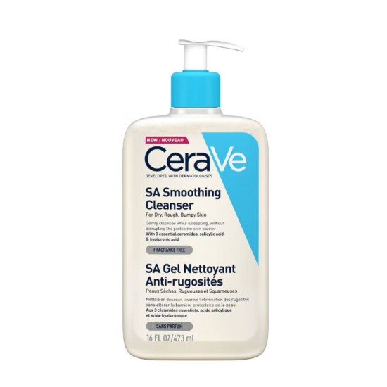 Cerave Sa Smoothing Cleanser With Salicylic Acid 473ml