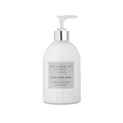 Peppermint Grove Hand and Body Cream Pump 500ml - Fresh Sage 