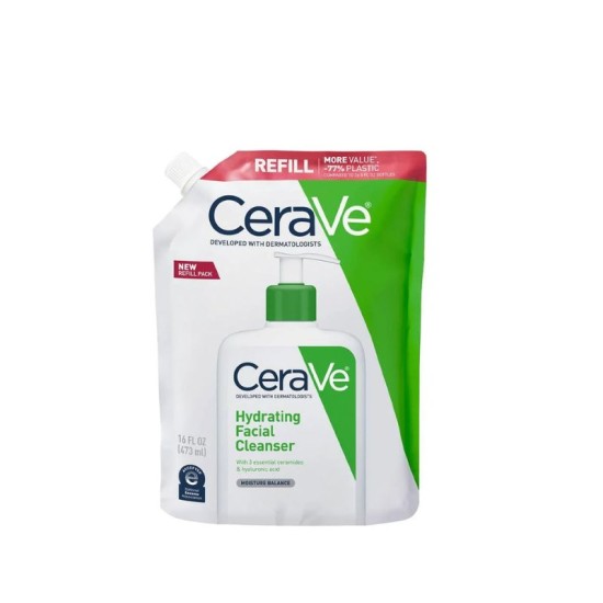 Cerave Hydrating Cleanser Refill Pouch 473ml Cerave Hydrating Cleanser Refill Pouch 473ml