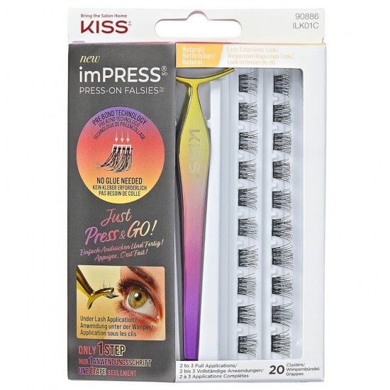 Kiss Impress Press On Falsies Kit 01