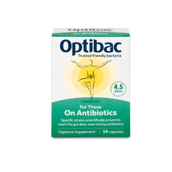 Optibac Probiotics For Those On Antibiotics 10s