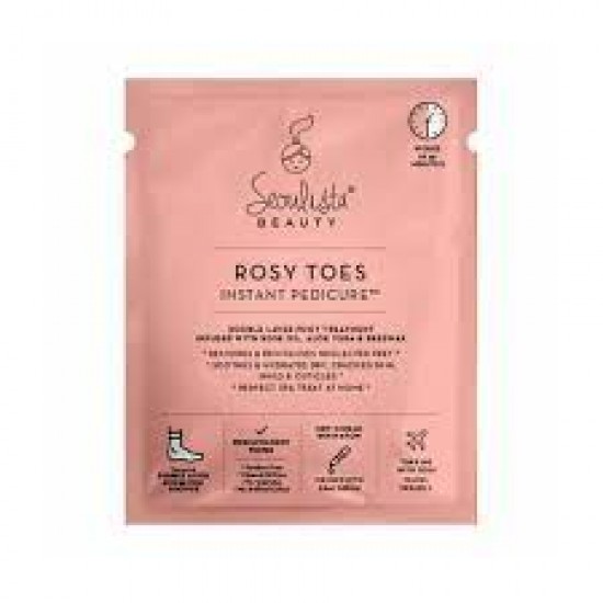 Seoulista Beauty Rosy Toes Instant Pedciure Non Sleeved Seoulista Beauty Rosy Toes Instant Pedciure Non Sleeved