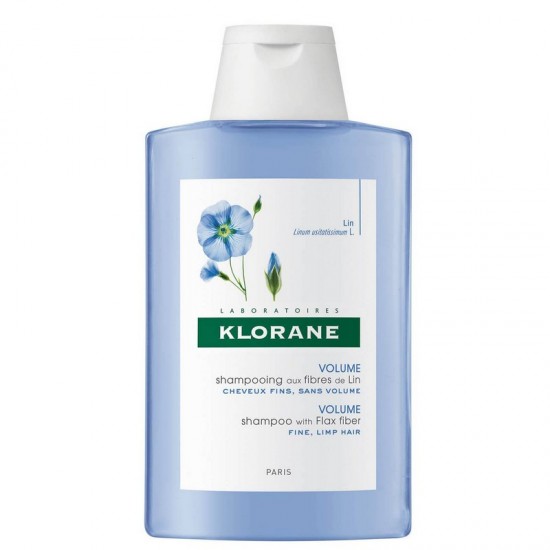 Klorane Volumising Shampoo With Flax Fibre For Fine, Limp Hair 200ml