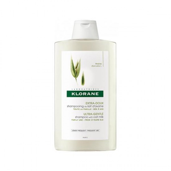 Klorane Softening Shampoo With Oat Milk For The Whole Family 400ml