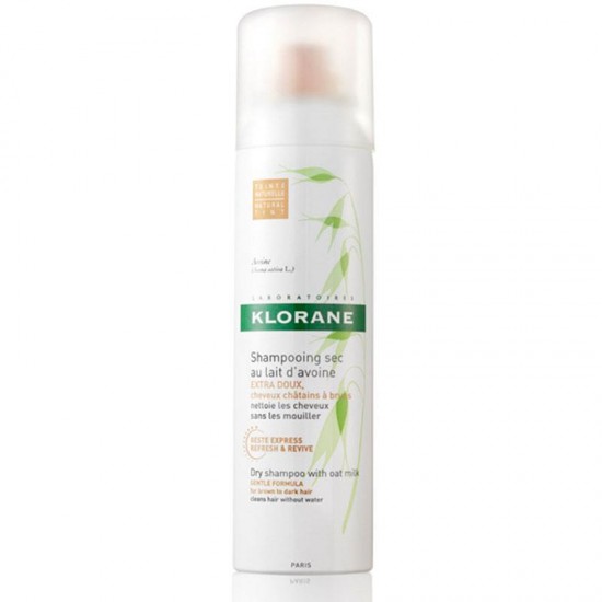 Klorane Daily Tinted Dry Shampoo With Oat Milk For Brown/dark Hair 150ml Klorane Daily Tinted Dry Shampoo With Oat Milk For Brown/dark Hair 150ml