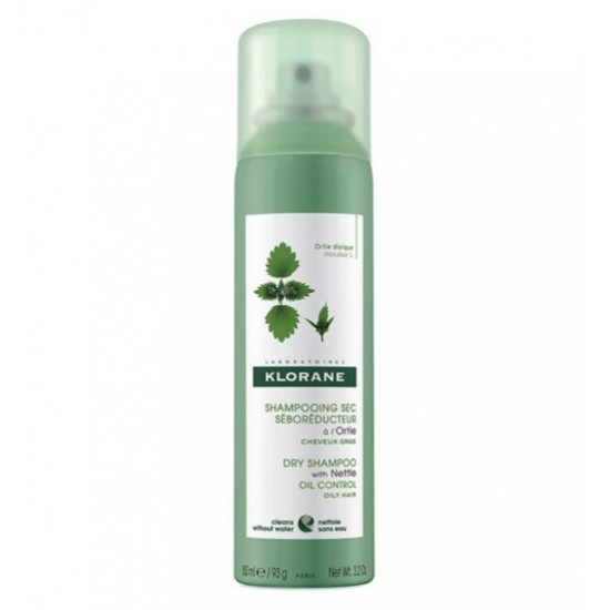 Klorane Purifying Dry Shampoo With Nettle For Oily Hair 150ml