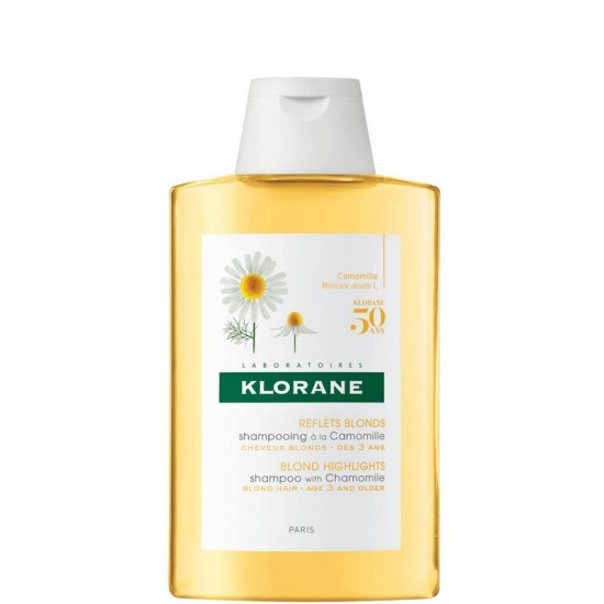 Klorane Brightening Shampoo With Camomile For Blonde Hair 200ml