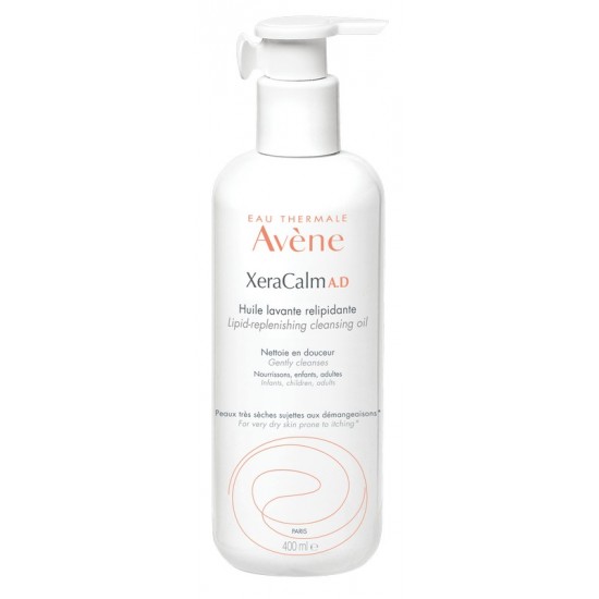 Eau Thermale Avene Xeracalm A.d. Lipid-replenishing Cleansing Oil For Dry, Itchy Skin 400ml