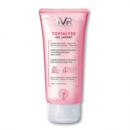 SVR Topialyse Gel Lavant 200ml