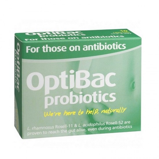 Optibac Probiotics For Those On Antibiotics 10s