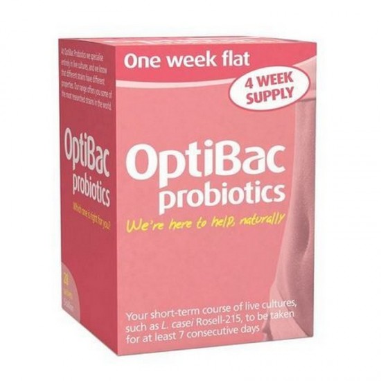 Optibac Probiotics One Week Flat 28 Sachets