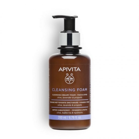 Apivita Face & Eye Foam Cleanser