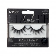 KISS Lash Couture 3D Matte Black - Matte Sheer KISS Lash Couture 3D Matte Black - Matte Sheer
