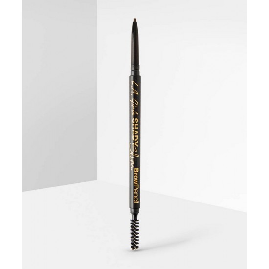 L.A GIRL Shady Slim Brow Pencil - Medium Brown