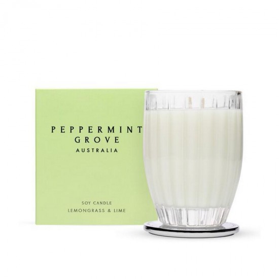 Peppermint Grove Candle 60g - Lemongrass & Lime