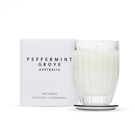 Peppermint Grove Candle 60g - Patchouli & Bergamot