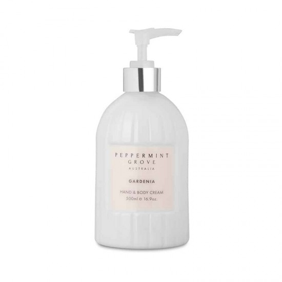 Peppermint Grove Hand and Body Cream Pump 500ml - Gardenia