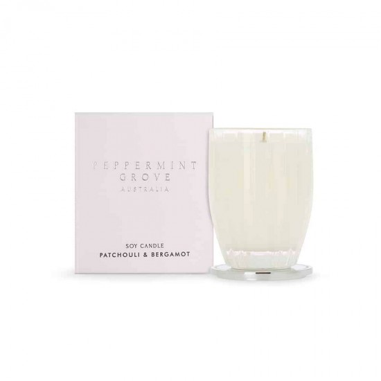 Peppermint Grove Candle 200g - Patchouli & Bergamot