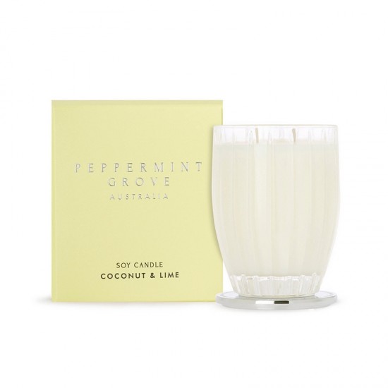 Peppermint Grove Candle 370g - Coconut & Lime Peppermint Grove Candle 370g - Coconut & Lime