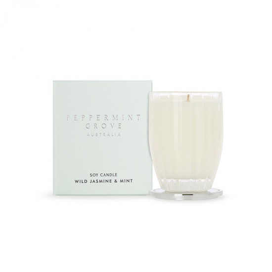 Peppermint Grove Candle 200g - Wild Jasmine & Mint