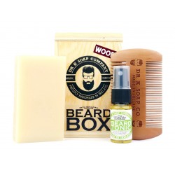 DR K Beard Box Travel Kit - Woodland