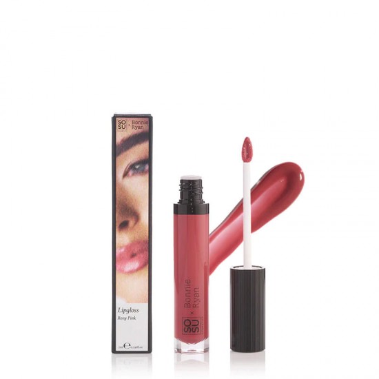 SOSU Cosmetics x Bonnie Ryan Lip Gloss Rosy Pink