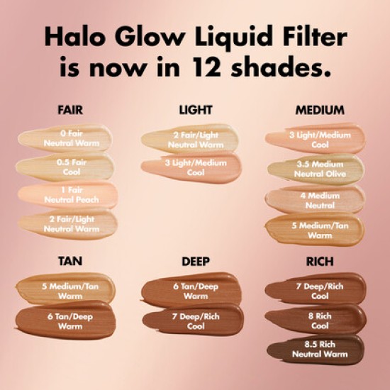 e.l.f. Halo Glow Liquid Filter - Light/Medium