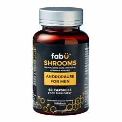 fabÜ SHROOMS ANDROPAUSE FOR MEN - 60 CAPSULES