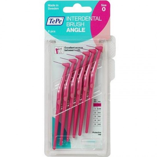 Tepe Angle Interdental Brush Pink