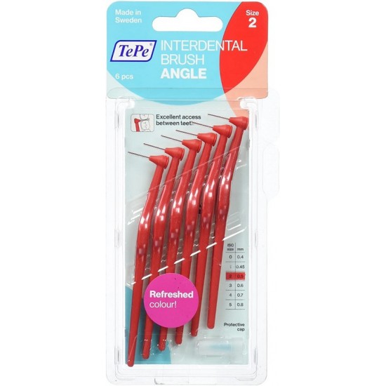 Tepe Angle Interdental Brush Red