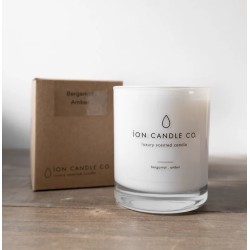 ION Candle Co Bergamot and Amber Candle - 165g ION Candle Co Bergamot and Amber Candle - 165g