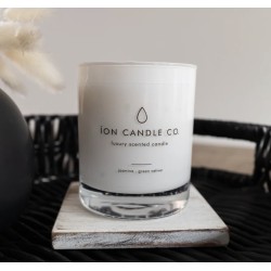 ION Candle Co Jasmine & Green Vetiver Candle - 165g ION Candle Co Jasmine & Green Vetiver Candle - 165g