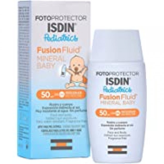 ISDIN Fotoprotector Pediatrics Fusion Fluid Mineral Baby SPF50+ 50ml