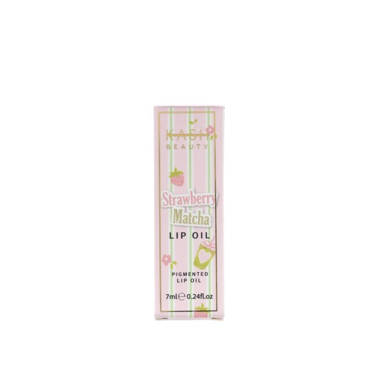Kash Beauty Lip Oil - Strawberry Matcha