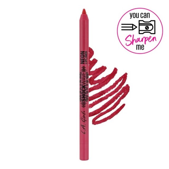 L.A GIRL Shockwave Neon Lip Liner - Fiery