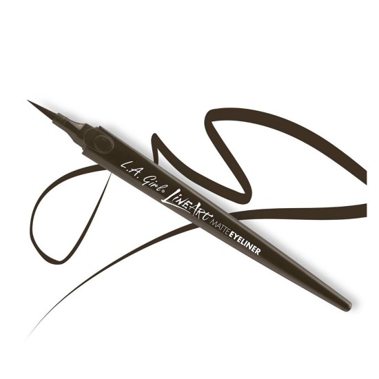 L.A GIRL Line Art Matte Eyeliner - Espresso