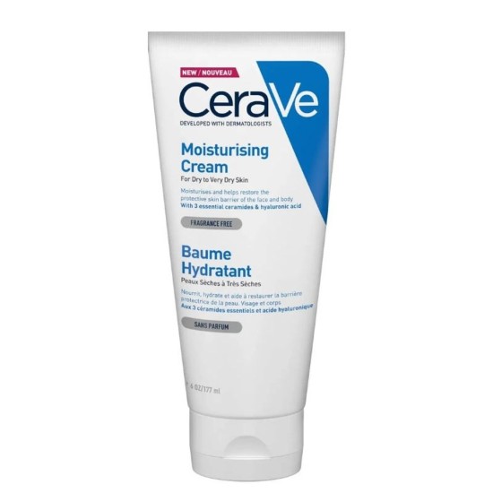 CeraVe Moisturising Cream For Dry to Very Dry Skin 177ml