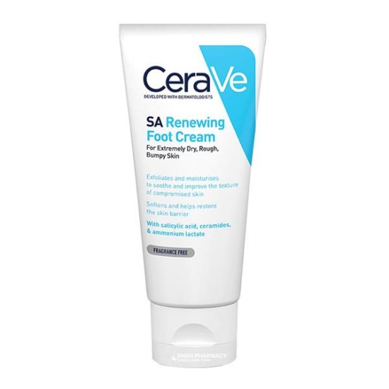 CeraVe SA Renewing Foot Cream For Extremely Dry, Rough Skin 88ml