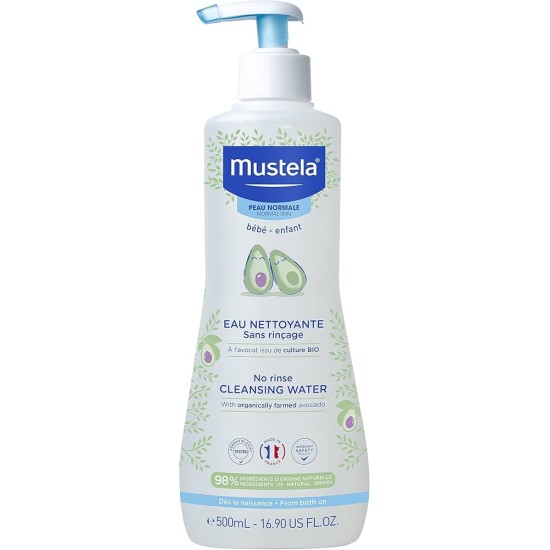 Mustela No Rinse Cleansing Water 500ml - normal skin