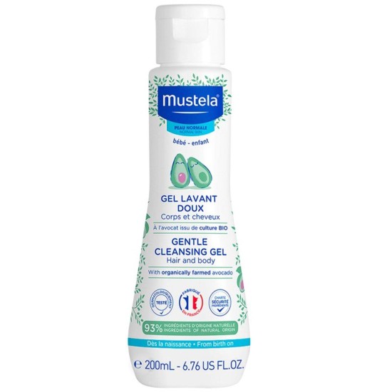 Mustela Gentle Cleansing Gel 200ml - normal skin